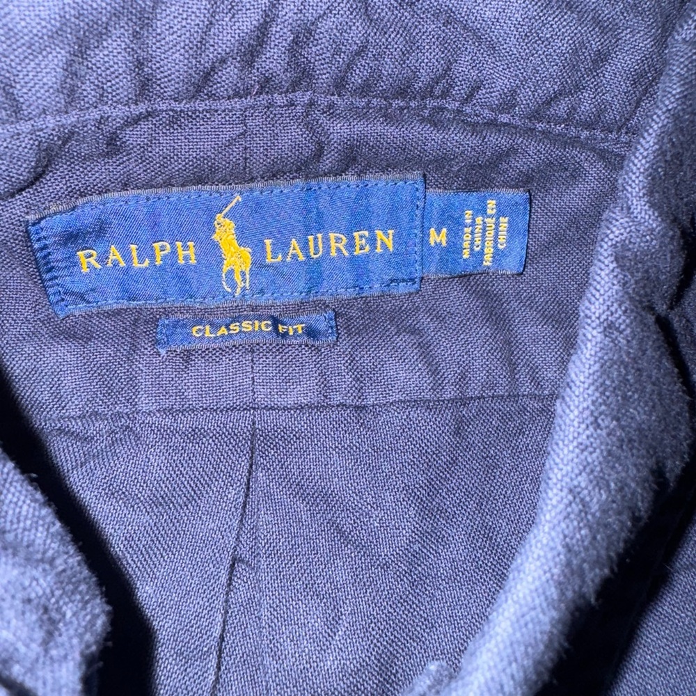 Ralph Lauren Navy Classic Fit Shirt